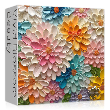 Vivido blossom beauty puzzle puzzle 1000 pezzi